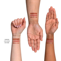 NUDESTIX Sunkissed Glow - 3 Pieces STAX Set - Love & Roses, Sunkissed, BossBabe