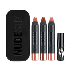 Nude Glossy Lips Mini Kit